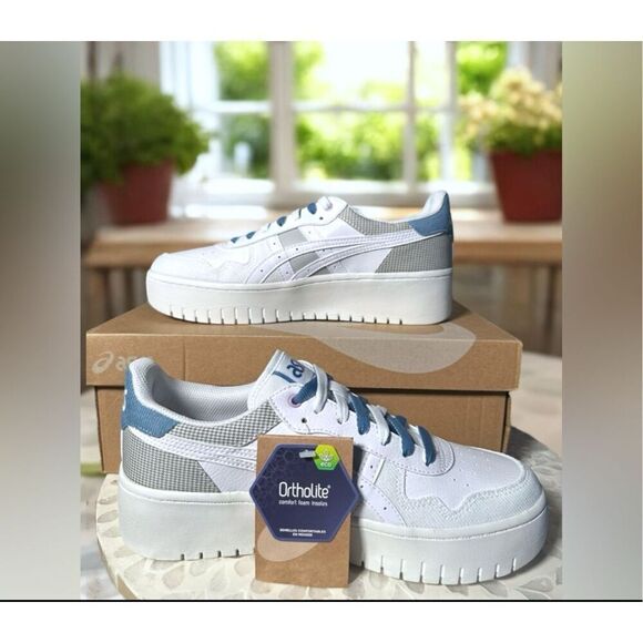 ASICS Japan S PF Platform Sneakers Womens Size 9.5 NIB Ortholite - Picture 5 of 8